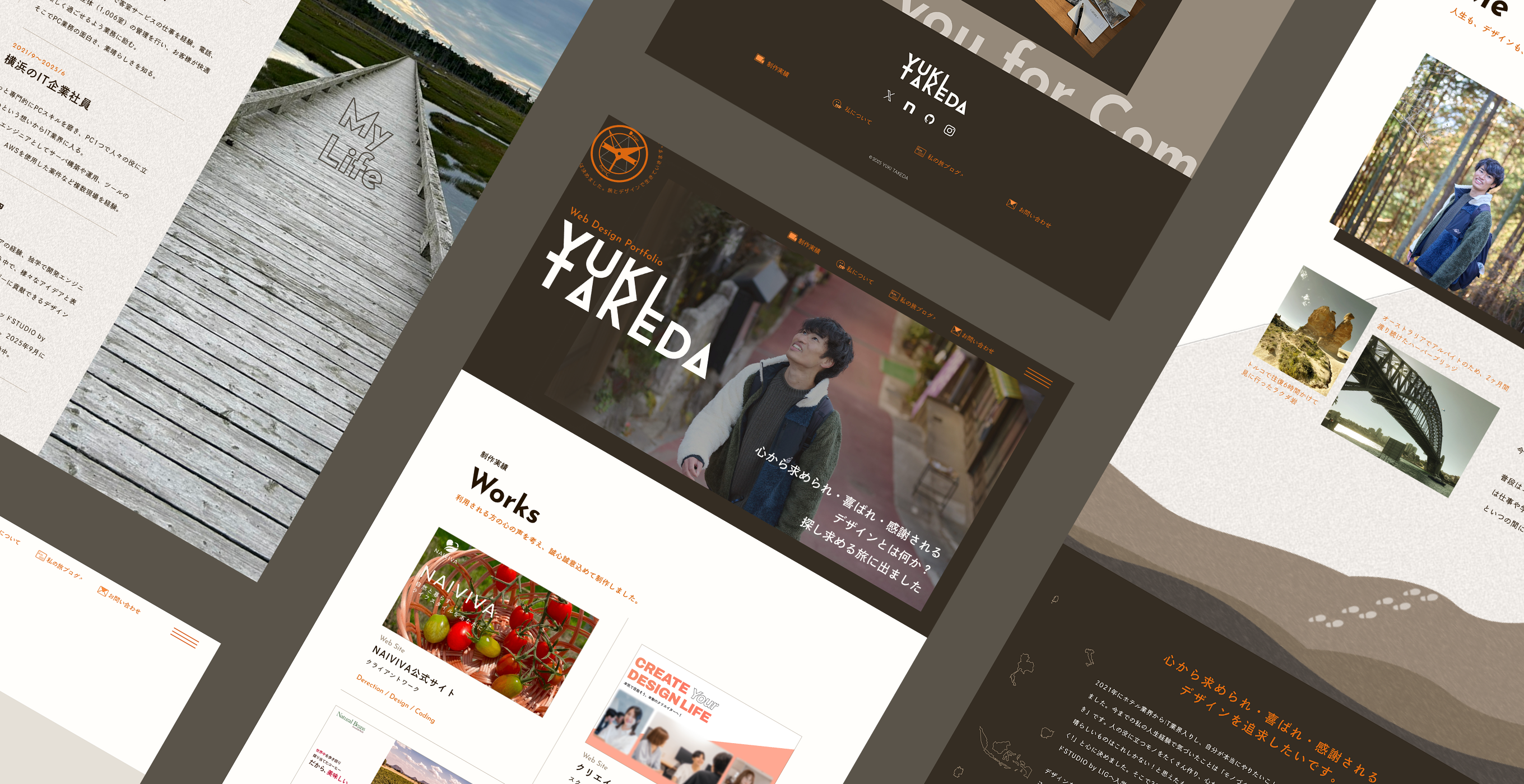 Yuki Takeda ポートフォリオについて